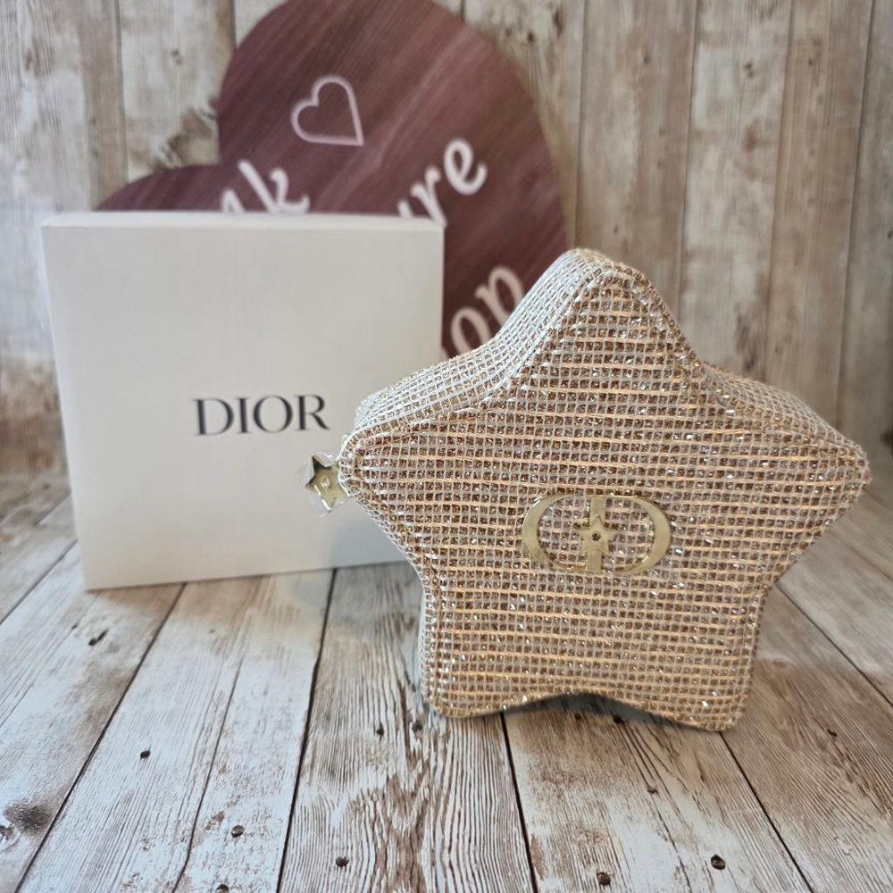 Dior Gold Star Cosmetic Bag - Picture 2 of 6